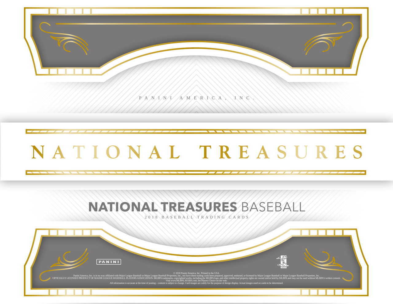 2018+Panini+National+Treasures+Baseball+Hobby+Box