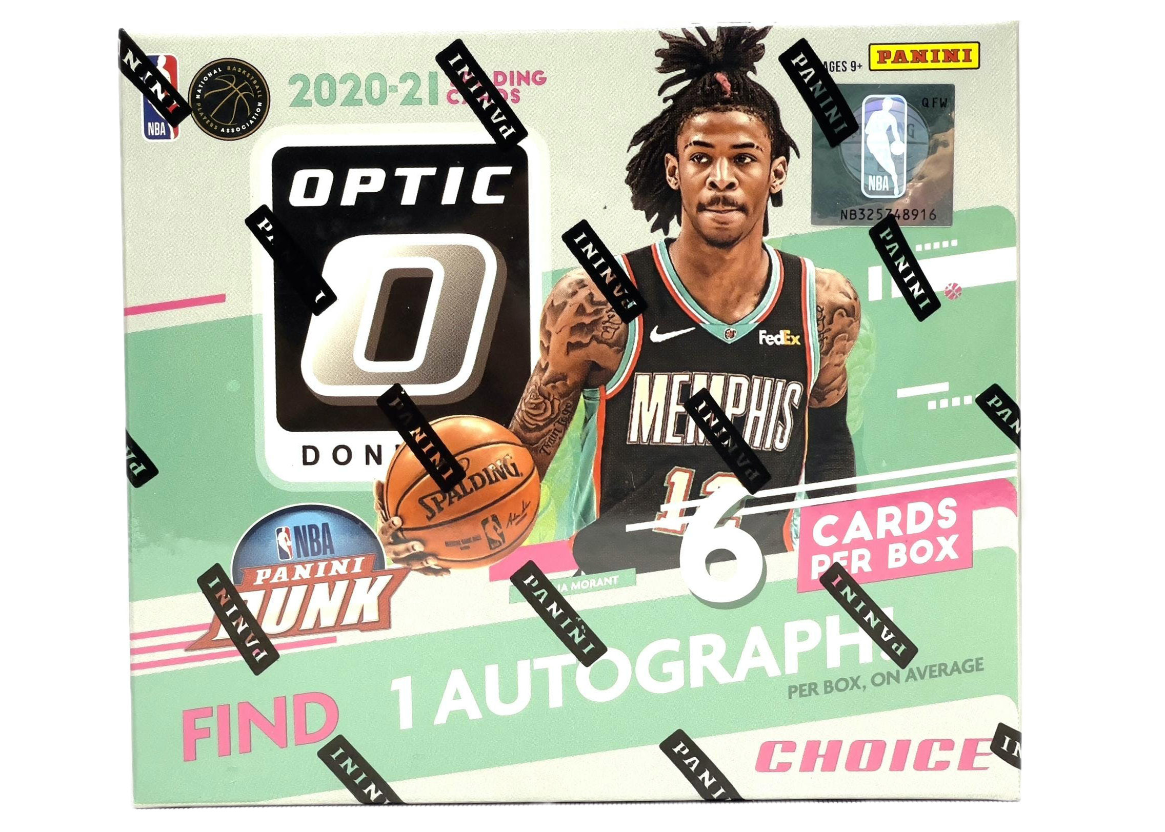 2020/21+Panini+Donruss+Optic+Choice+Basketball+Box