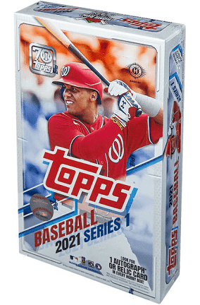 2021 Topps Archives Signature Series Retired Player Edition Baseball Hobby Box