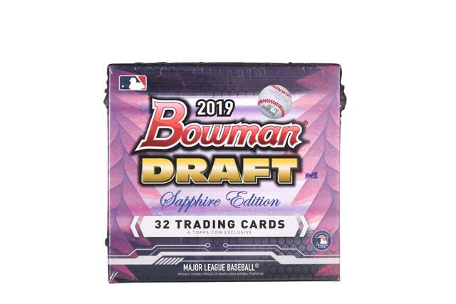 2019 Bowman Draft Baseball Sapphire Edition Box
