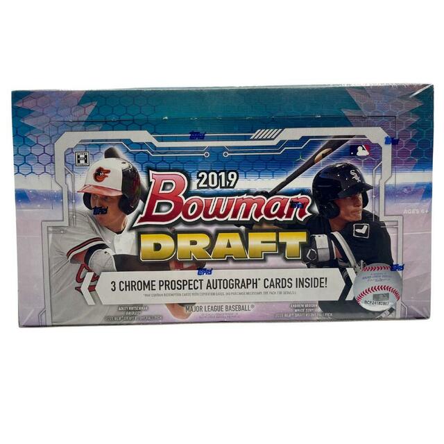 2019 Bowman Draft Baseball Hobby Jumbo Box