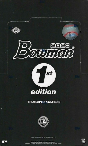2020 Bowman 1st Edition Baseball Hobby Box