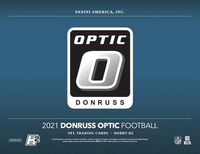 2021 Panini Donruss Optic Football Hobby Hybrid Box