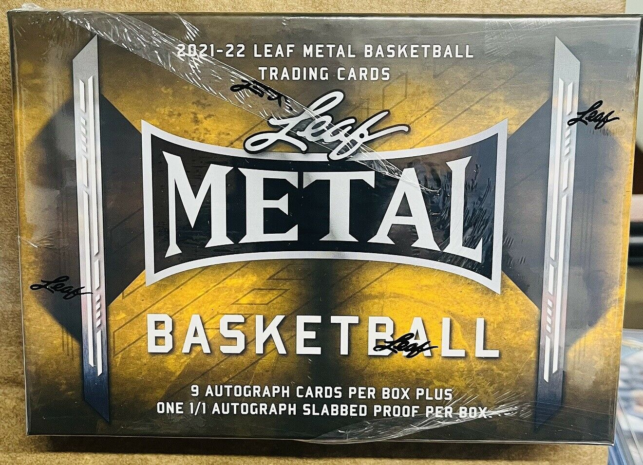 2021/22+Leaf+Metal+Basketball+Jumbo+Box