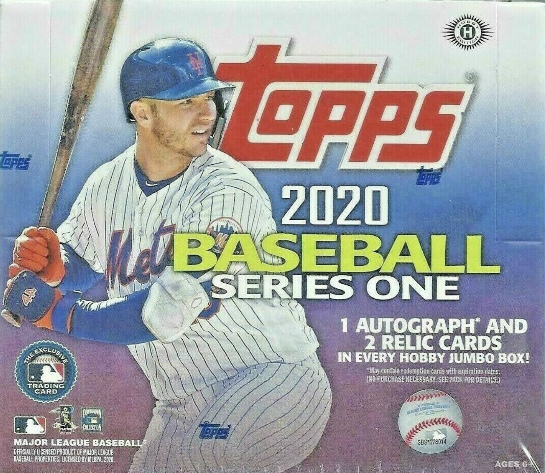 2020 Topps Series One Baseball Jumbo Box
