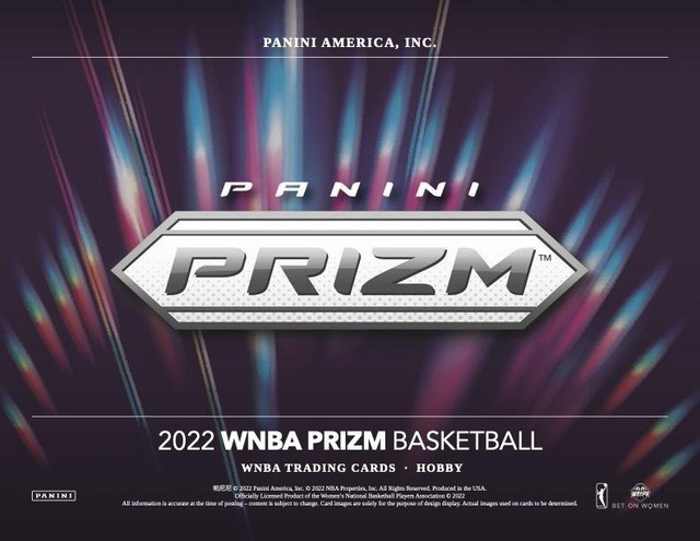 2022+Panini+Prizm+WNBA+Basketball+Hobby+Box