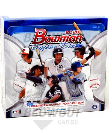 2020 Bowman Baseball Sapphire Edition Box