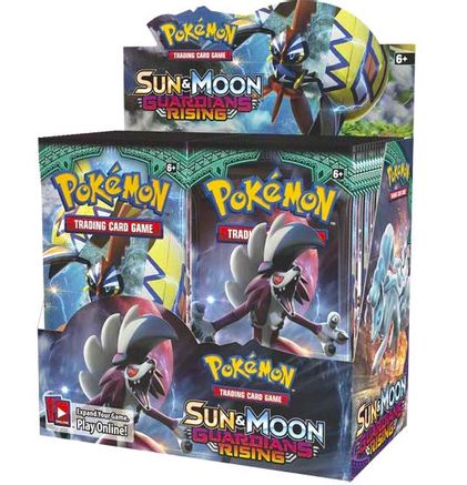 2017 Pokemon Sun & Moon Guardians Rising Booster Box