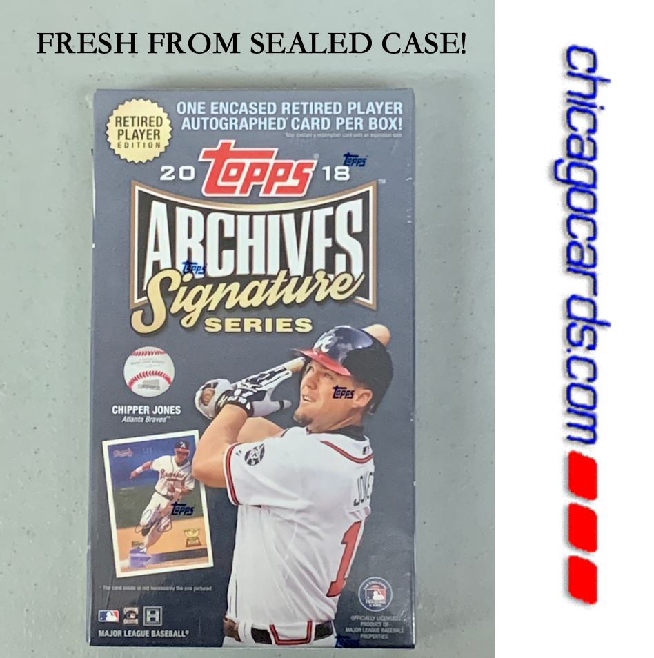 2018+Topps+Archives+Signature+Series+Retired+Player+Ed+Baseball+Box