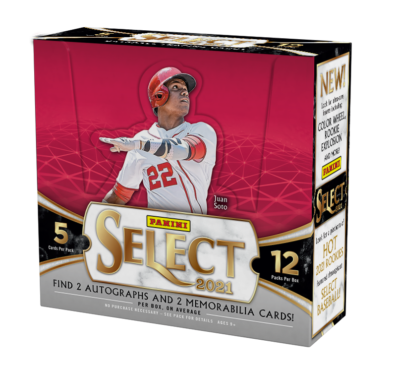2021 Panini Select Baseball Hobby Box
