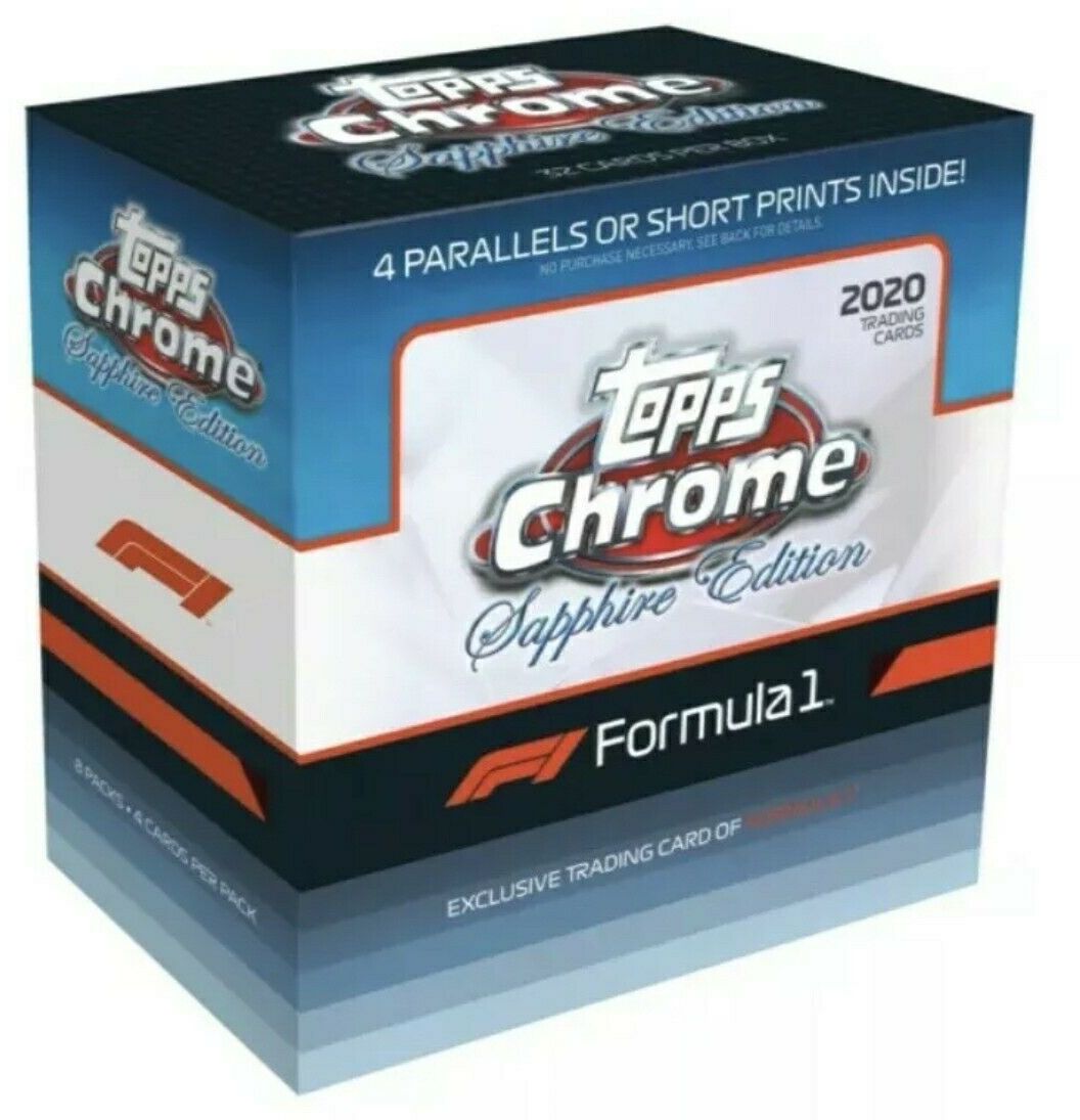 2020 Topps Topps Chrome Sapphire Formula 1 Racing Box