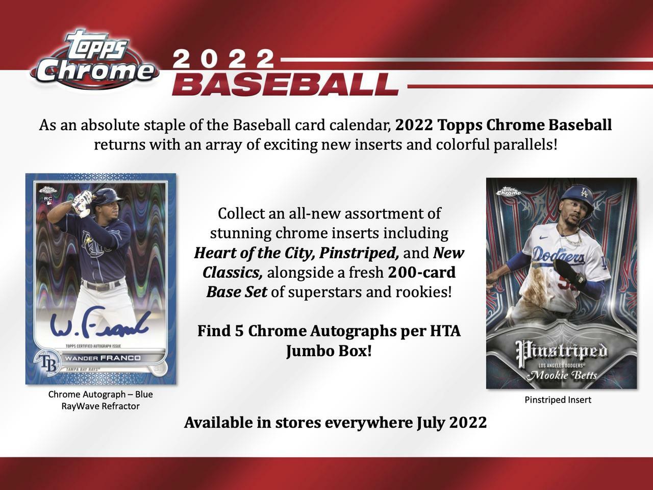 2022+Topps+Chrome+Baseball+Jumbo+HTA+Box