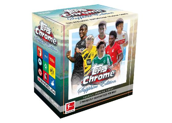 2020/21+Topps+Chrome+Bundesliga+Soccer+Sapphire+Edition+Box
