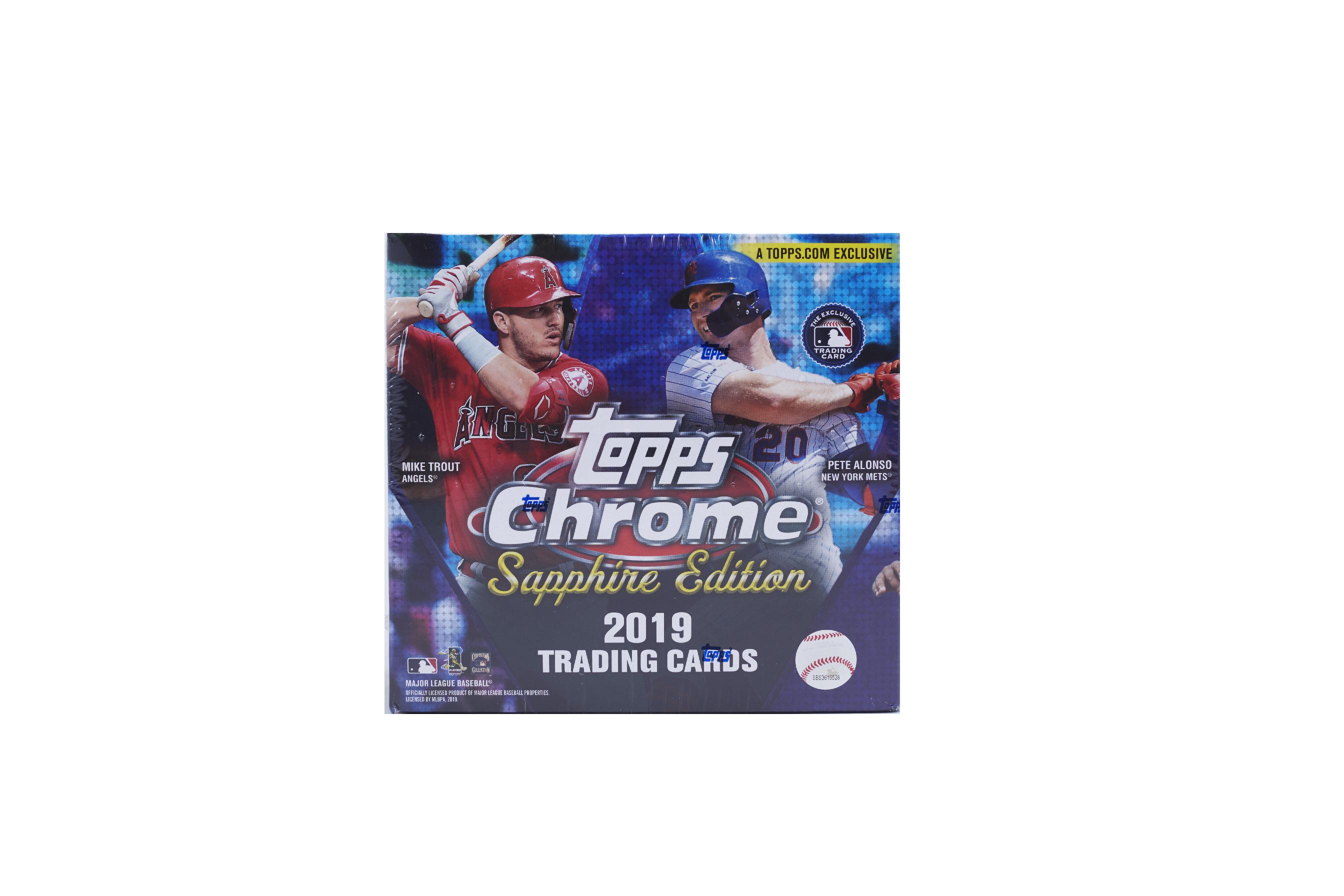 2019+Topps+Chrome+Sapphire+Edition+Baseball+Box
