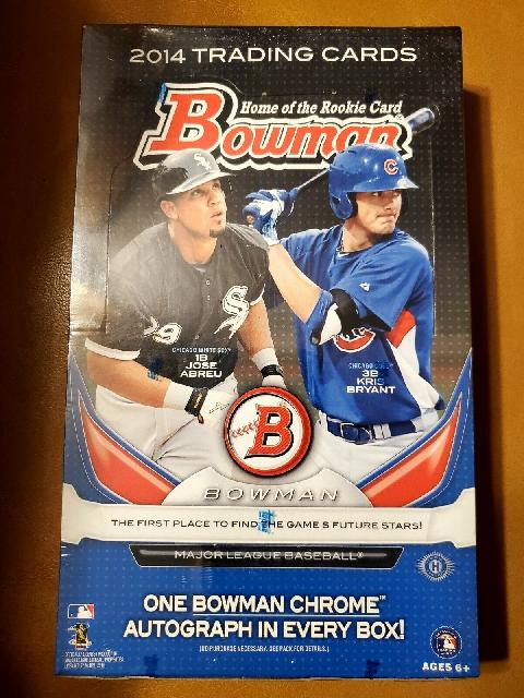 2014+Bowman+Baseball+Hobby+Box