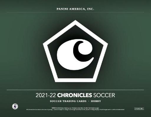 2021/22+Panini+Chronicles+Soccer+Hobby+Box