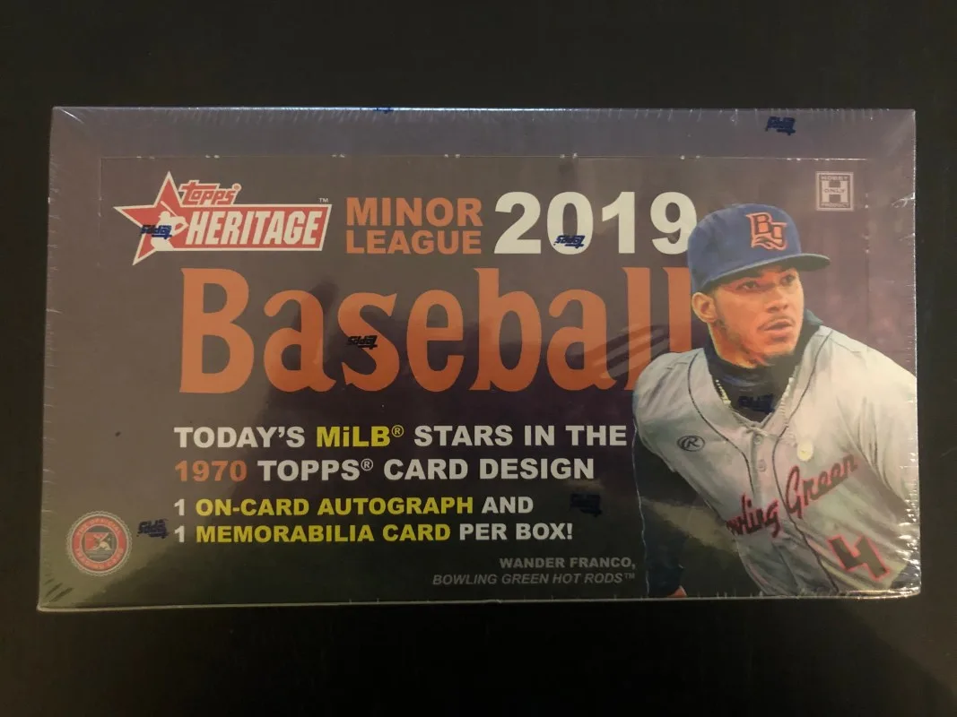 2021 Topps Heritage Minor League Hobby Box