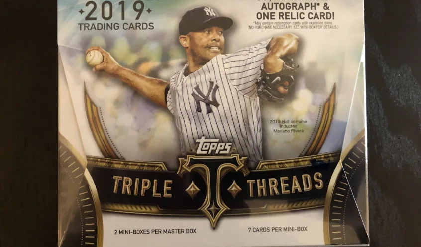 2019 Topps Triple Threads Single Jumbo Relics SJRXB2 Xander