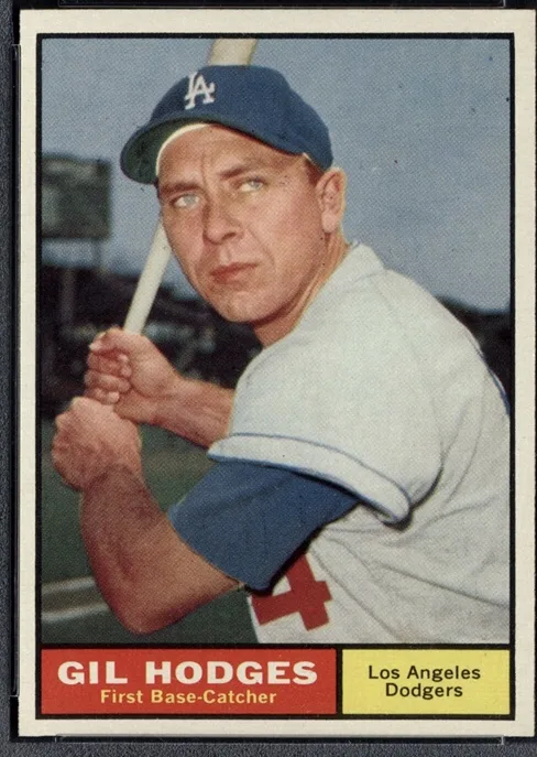 Gil Hodges 1962 Topps Baseball Card - Mets History