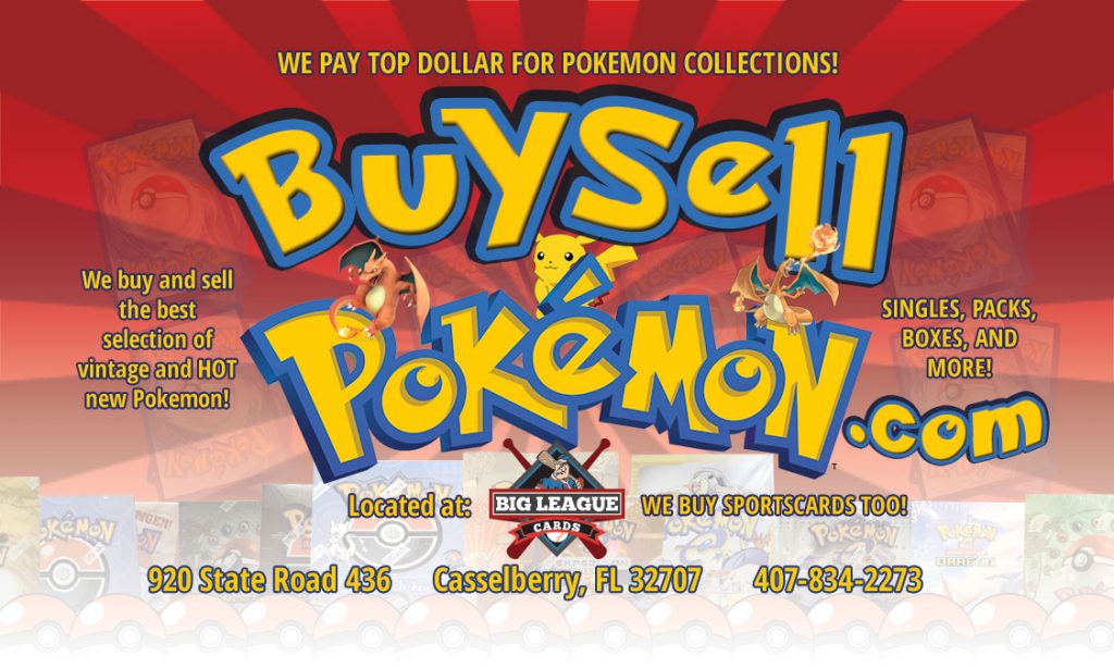 Buy Sell Pokemon - Big League Sports & Pokemon Cards