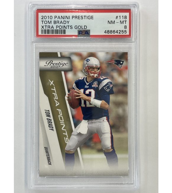 2013 Panini Momentum Tom Brady Gold 44/99 PSA 10 Gem Mint Fresh Grade Pop 2