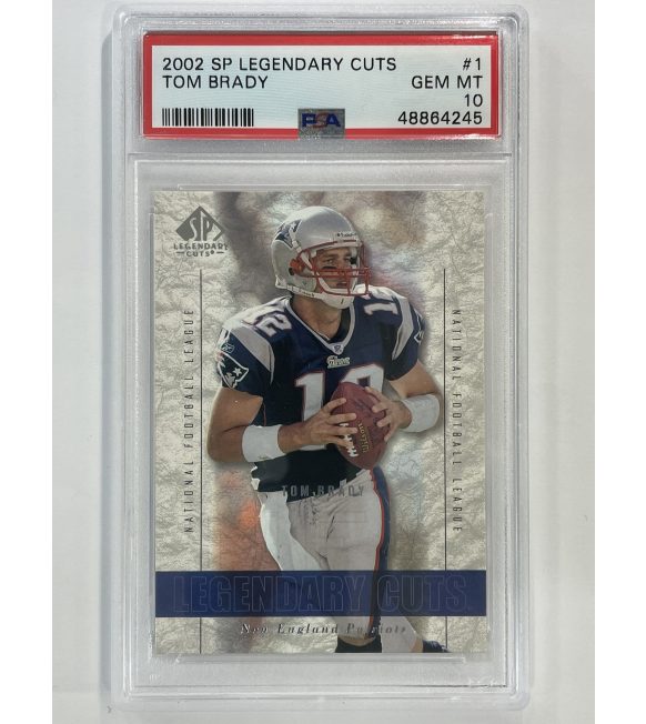 2008 PLAYOFF PRESTIGE TOM BRADY #56 NEW ENGLAND PATRIOTS PSA 10 GEM MT  60522734