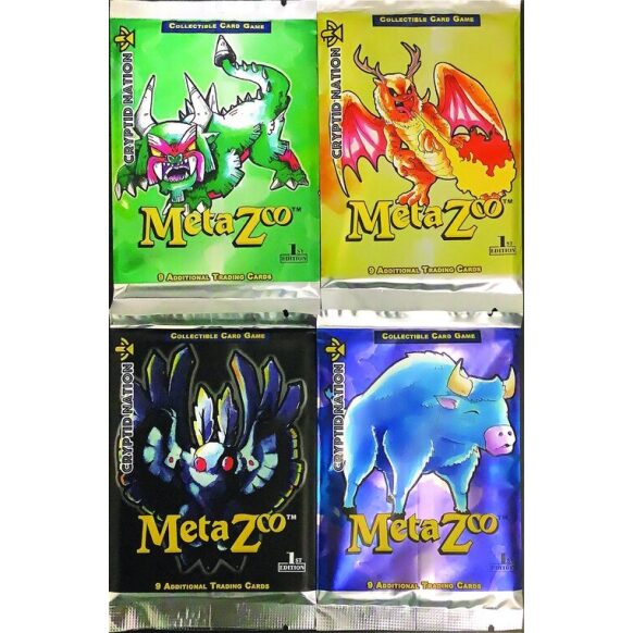 MetaZoo TCG: Wilderness 1st Edition ARTSET 4 pack (48 cards) - EN