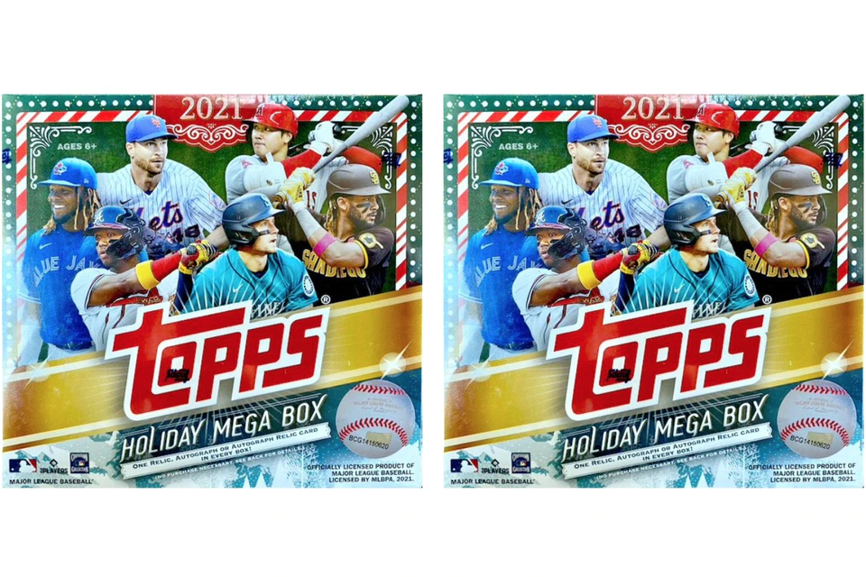 Inside the Pack: 2021 Topps Holiday Mega Box Review - Big League