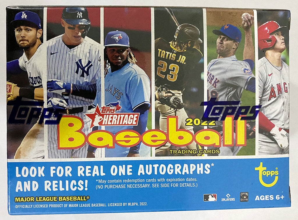 Inside the Pack 2022 Topps Heritage Blaster Box Review Big League