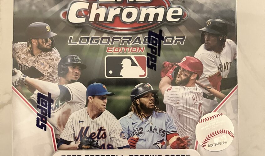 Inside the Pack: 2022 Topps Chrome Logofractor Edition Review