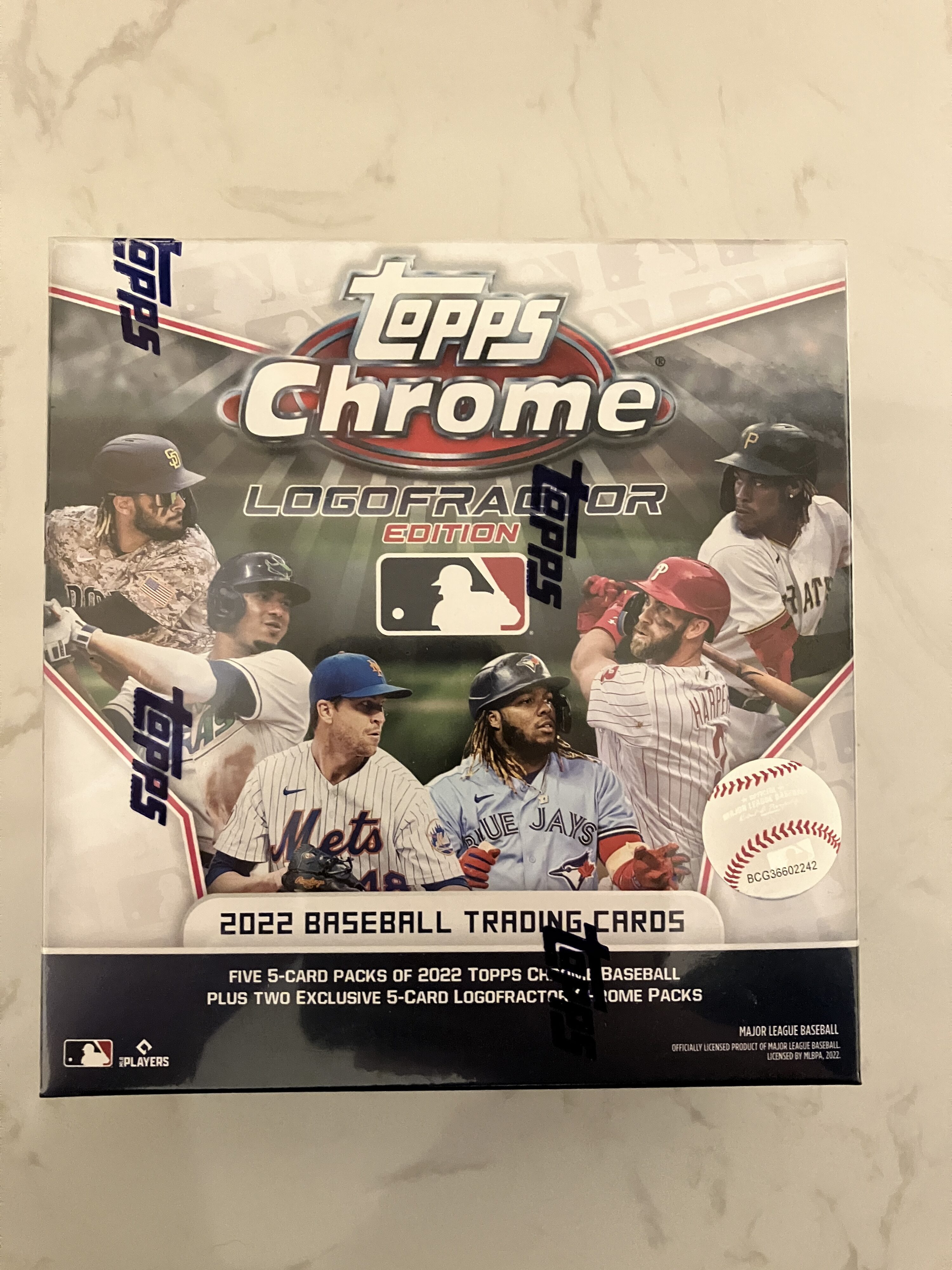 Inside the Pack 2022 Topps Chrome Logofractor Edition Review Big